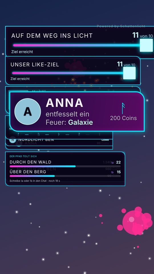 Look Arcade mit Geschenk-Alert